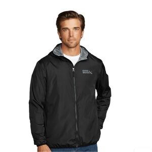 Eddie Bauer Men's Black Windbreaker